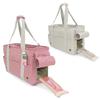 Portable Single-Shoulder Pet Carrier for Travel - Dog & Cat Tote Handbag Backpack