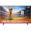 Hisense 55A6Q - TV LED 55" (139 cm) - 4K UHD 3840x2160 - HDR10+ - Smart TV - 3xHDMI 2.1 - WiFi