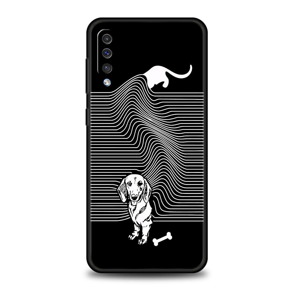 Dachshund Sausage Dog Case For Samsung A26 A36 A56 A54 A52 A50 A70 A40 A12 A14 A16 A22 A24 A42 A34 A32 5G A04s A06 5G Cover
