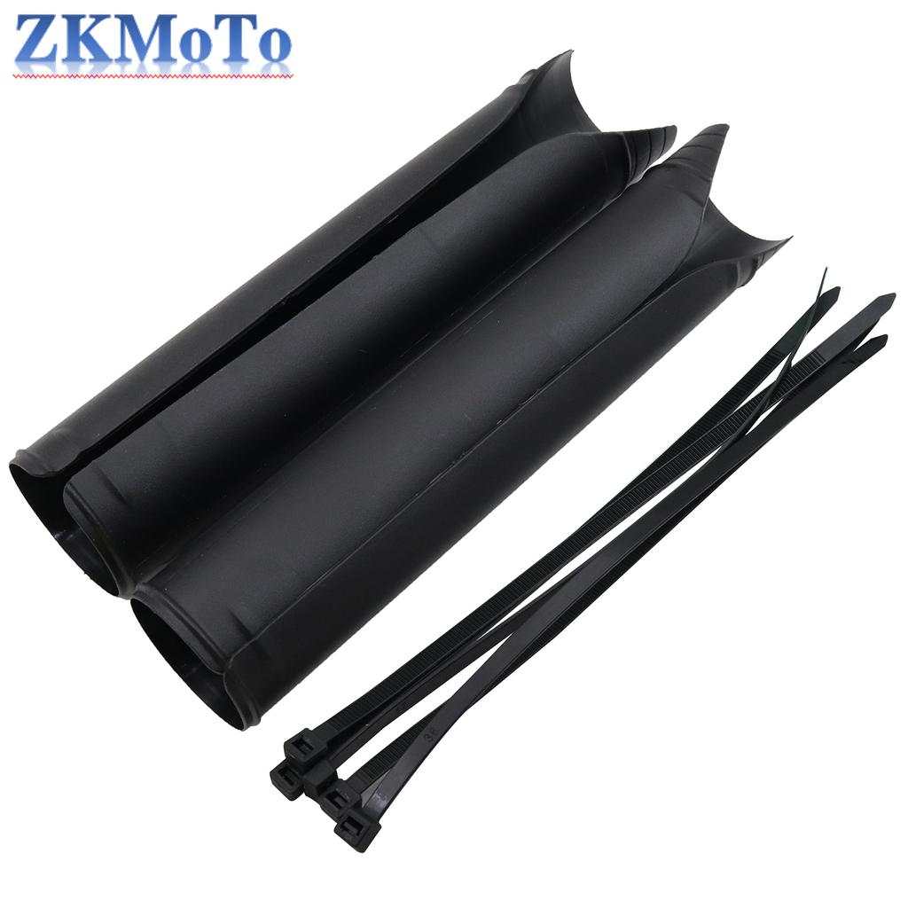 Motorcycle Universal Fork Cover Shock Absorber Guard Protector For KTM Yamaha Kasawaki Suzuki Honda Husqvarna ATV Dirt Bike