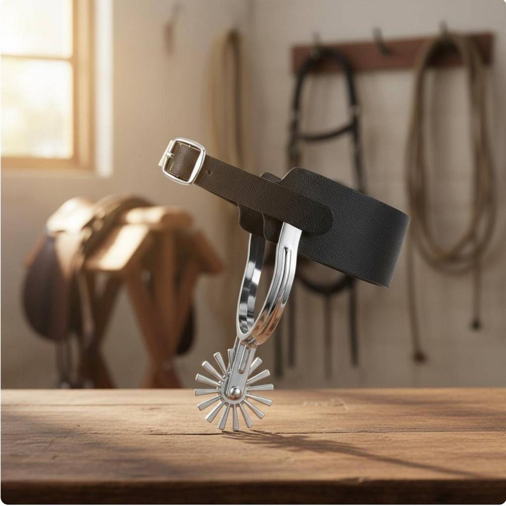 Wheel Spur Long-Lasting Adjustable Spur Equestrian Gear Comfortable Riding Accessory For Training
