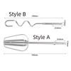 1 Pc Stainless Steel Electric Egg Beater Stirring Hook Electric Mixer Replacement Parts  Cream