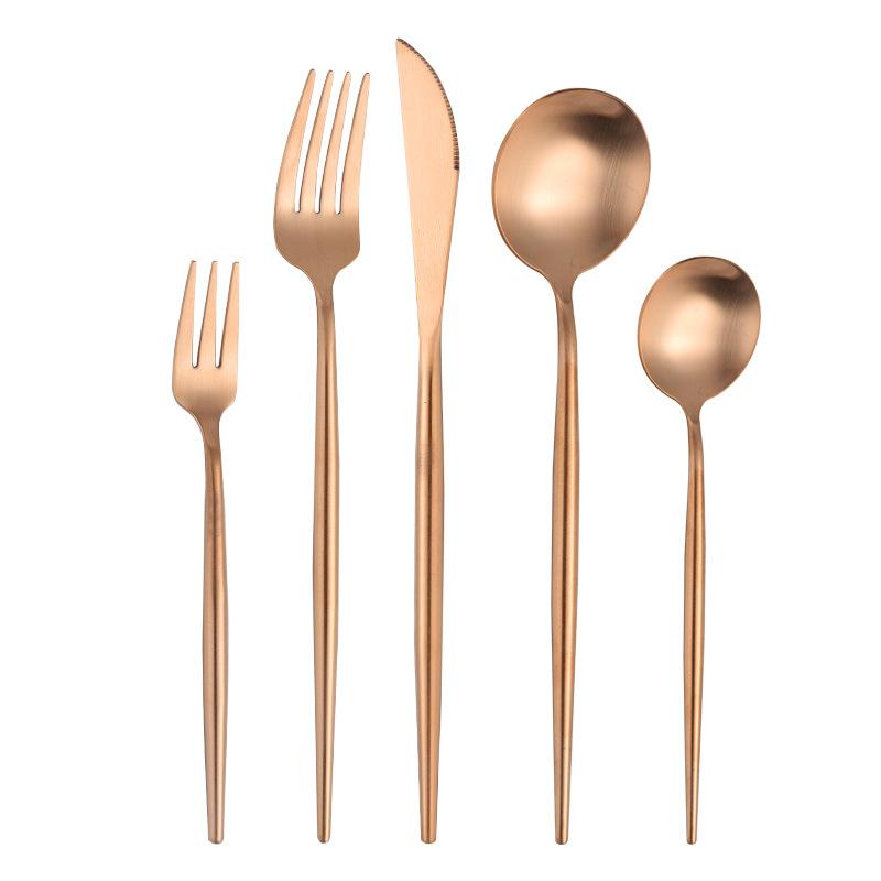 304 stainless steel spoon, imitation hot hollow handle Korean spoon, long handle spoon to eat rice spoon, meal spoon