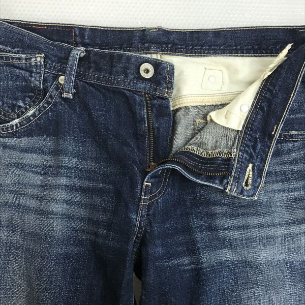 Excellent Condition LEVI'S OW536-0001 Denim Pants W31 Women Inseam 80cm Jeans(USED)