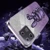 For Xiaomi 13 Cell Phone Case Fashion Glitter Pull-out Kickstand Anti-shock PC+TPU Cover