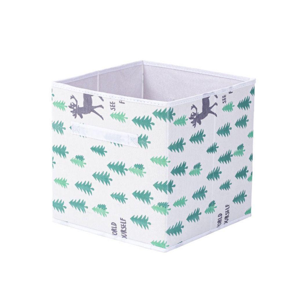 Foldable Square Storage Box Large Capacity Underwear Storage Box Cabinet Drawer Organizer  Nursery