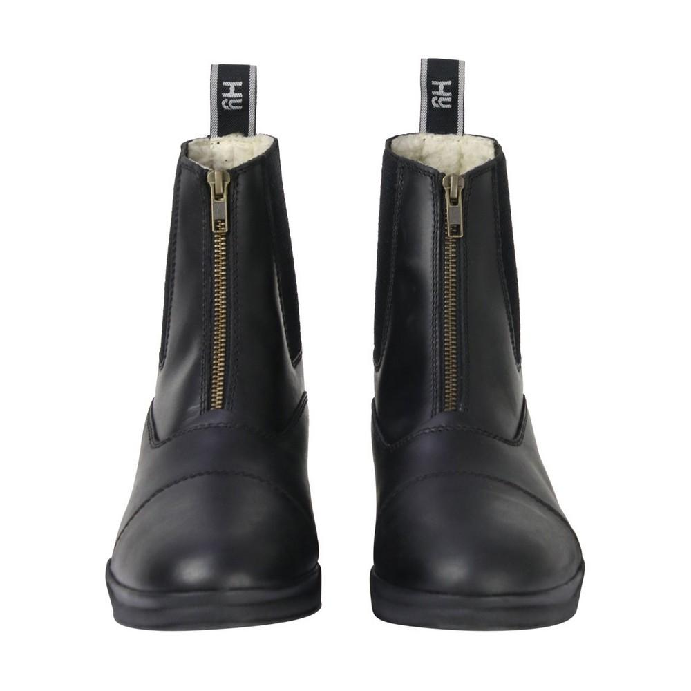 HyLAND Unisex Adult Waxy Leather Jodhpur Boots