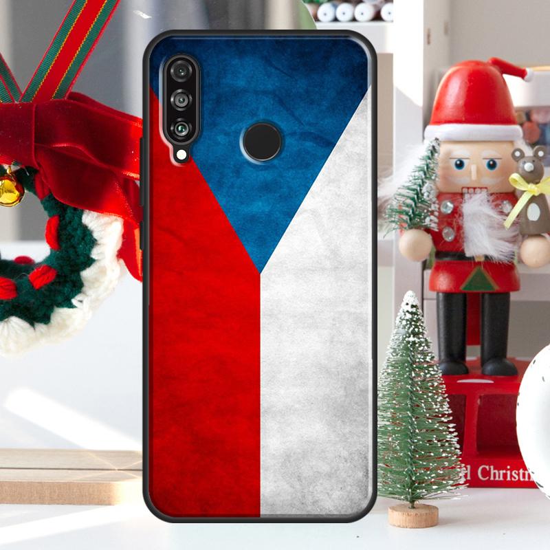 Czech Republic Czech Flag For Huawei Nova 12i 11i 8i 12s Y73 Y72 Y61 Y91 Y90 Y70 Y60 9 10 SE P60 Pro P30 P40 Lite Case