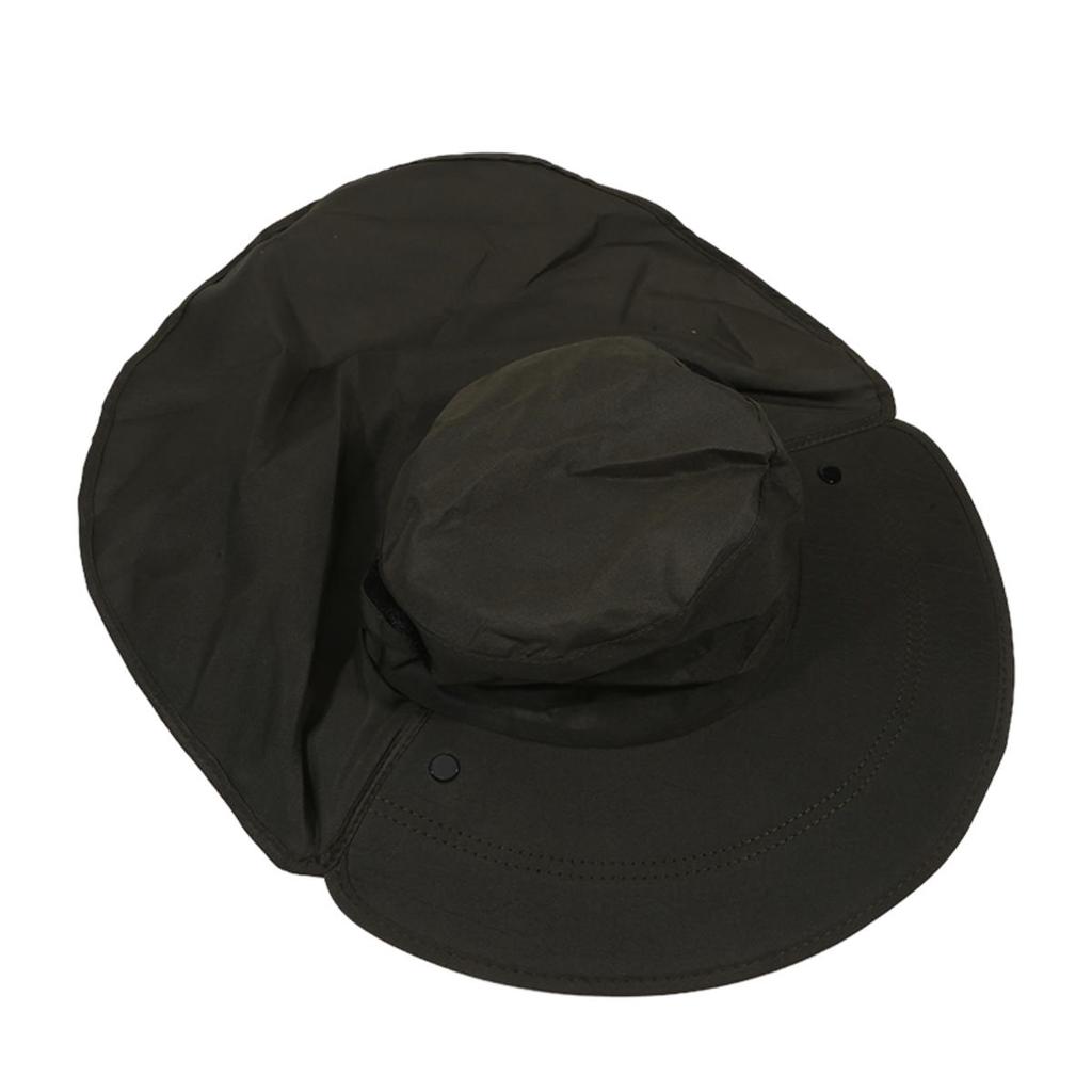 Summer Sun Hats UV Protection Outdoor Hunting Fishing Cap for Men Women Hiking Camping Visor Bucket Hat Neck Flap Fisherman Hat