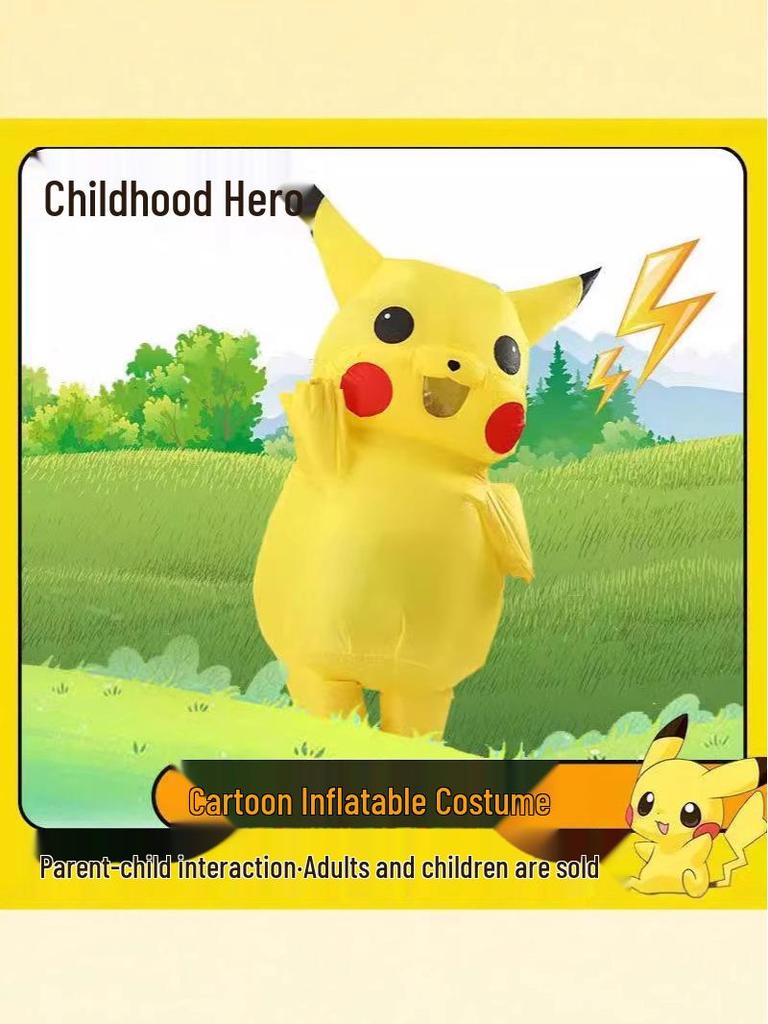 Children's Halloween Detective Inflatable Costume Doll for Cosplay