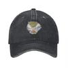 Vintage Fish Embroidered Washed Cotton Baseball Cap Classic Outdoor Fishing Hat Unisex Women Unisex Casual Streetwear Accessory