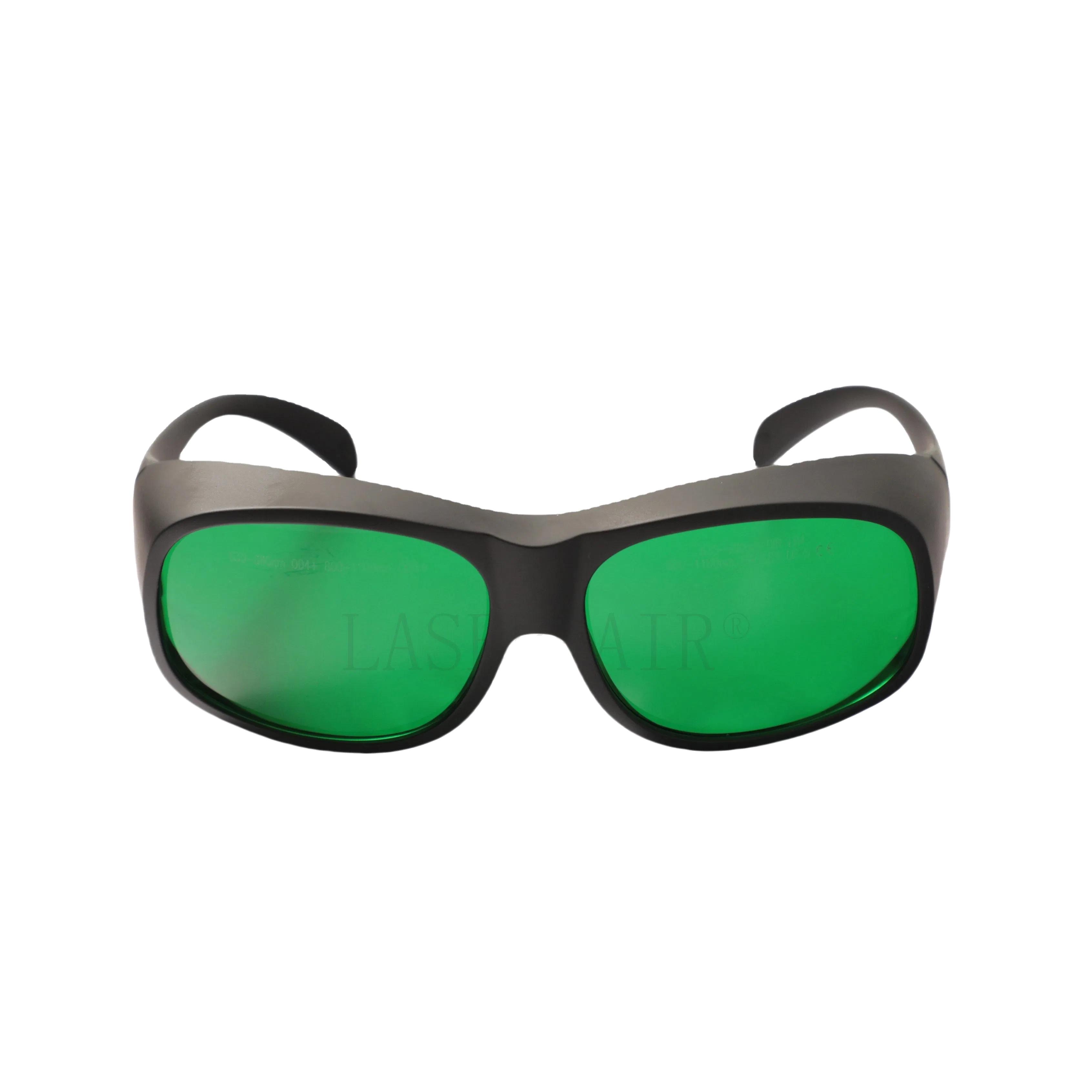 Safety Goggles for 650nm Red Lasers & 808nm 980nm Diode Lasers Laser Protection Glasses with Plastic Frame (Green,safety glasses) зелёный