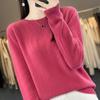 Women Sweater 100% Wool MODERN NEW SAGA O-neck Knit Pullover Thin Spring Autumn Jumpers Female Knit Tops