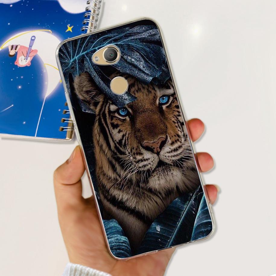 For Sony Xperia XA2 XA 2 Case H3113 H3123 H3133 H4113 Cover Cute Astronaut Silicone Soft Fundas For Sony Xperia XA2 Ultra Hoesje