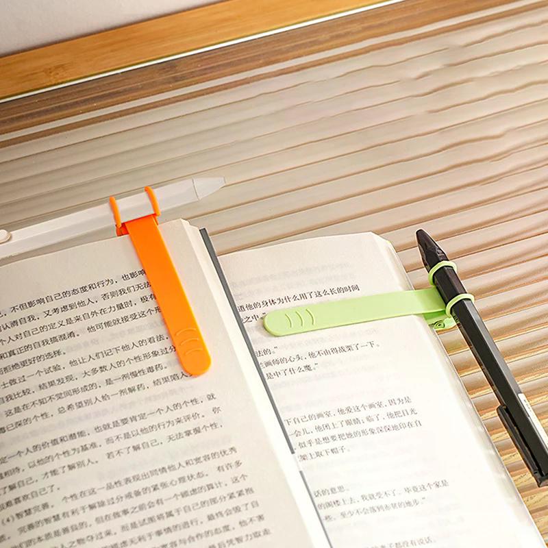 1/3 Pezzi, Segnalibro in Silicone Segue Automaticamente la Girata delle Pagine Segnalibri per Studenti Cancelleria per Ufficio, Adatto per Casa Scuola