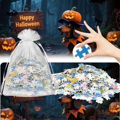 Cute Photos Of Halloween Puzzles, Puzzles, Family Education Games, Family Decoration Paintings.