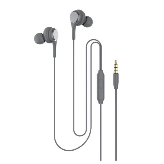 3.5mm Wired In-Ear 4D Stereo HiFi Music Earphone Headset with Mic for Phone PC
