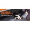SucceBuy Cric Pneumatic 3 Tone cu Pungă Dublă Cric Pneumatic Cric cu Pungă Ridicare Rapidă 3-5s Cric Pneumatic pentru Mașini cu Mâner Scurt