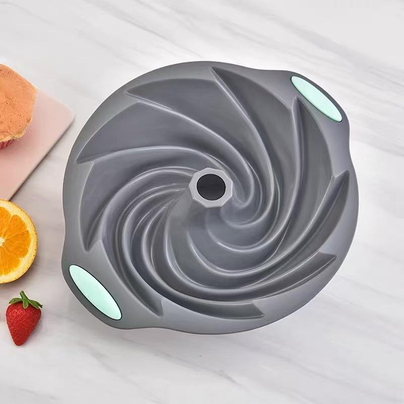 High-Temperature Resistant Silicone Cake Mold – Easy Release for Chiffon, Toast, Cookie, and Muffin Baking