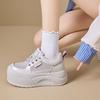 Platform Women's 2026 Summer New Big Head Casual Shoes Mesh Breathable Versatile Shoes Women's Shoes