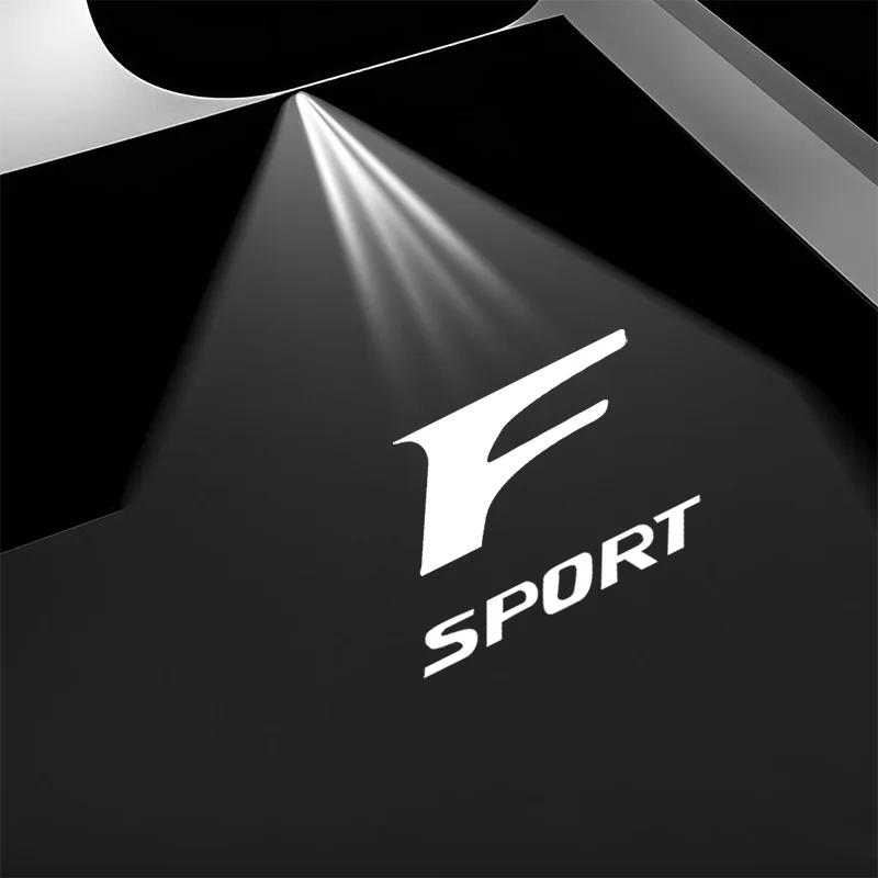 2Pcs HD Car Door Welcome Light Led Projector Lamp Accessories For Lexus F SPORT ES RX NX LS UX LM LX GX LC RZ IS CT GS RC HS LBX AEX1