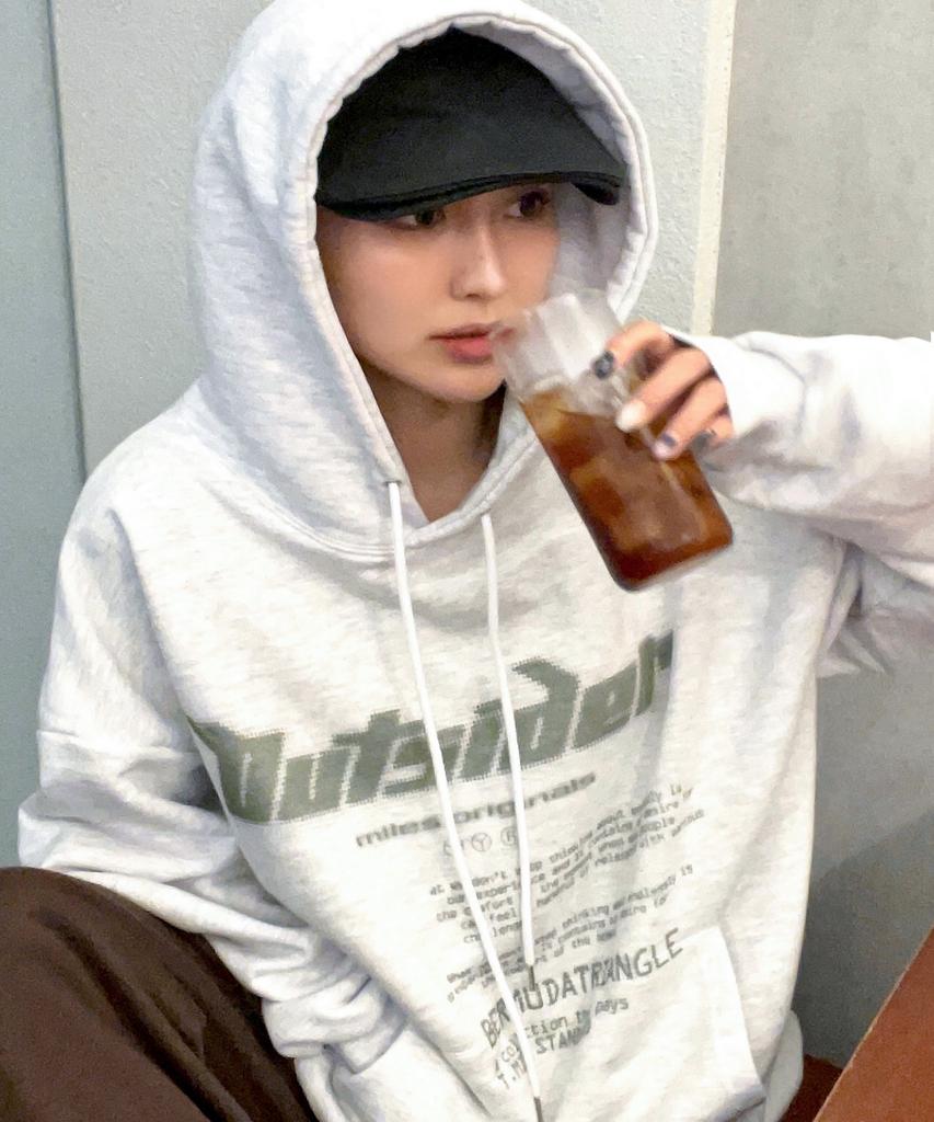 Outsider Original Sweat Hoodie Oatmeal