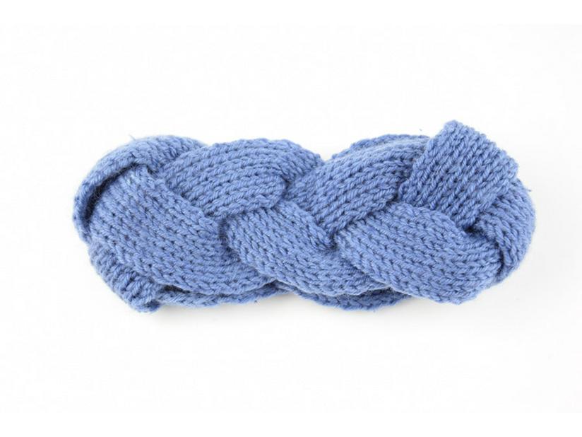 Handmade Woolen Cable Knit Headband Ear Warmer - European, American, Korean Style for Autumn/Winter