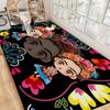 Mexican F-Fridas Floor Mat Rectangle Anti-slip Home Soft Badmat Front Door Indoor Outdoor Mat el Decor Mat