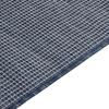 VidaXL Outdoor Flatweave Rug 80x250 Cm Blue