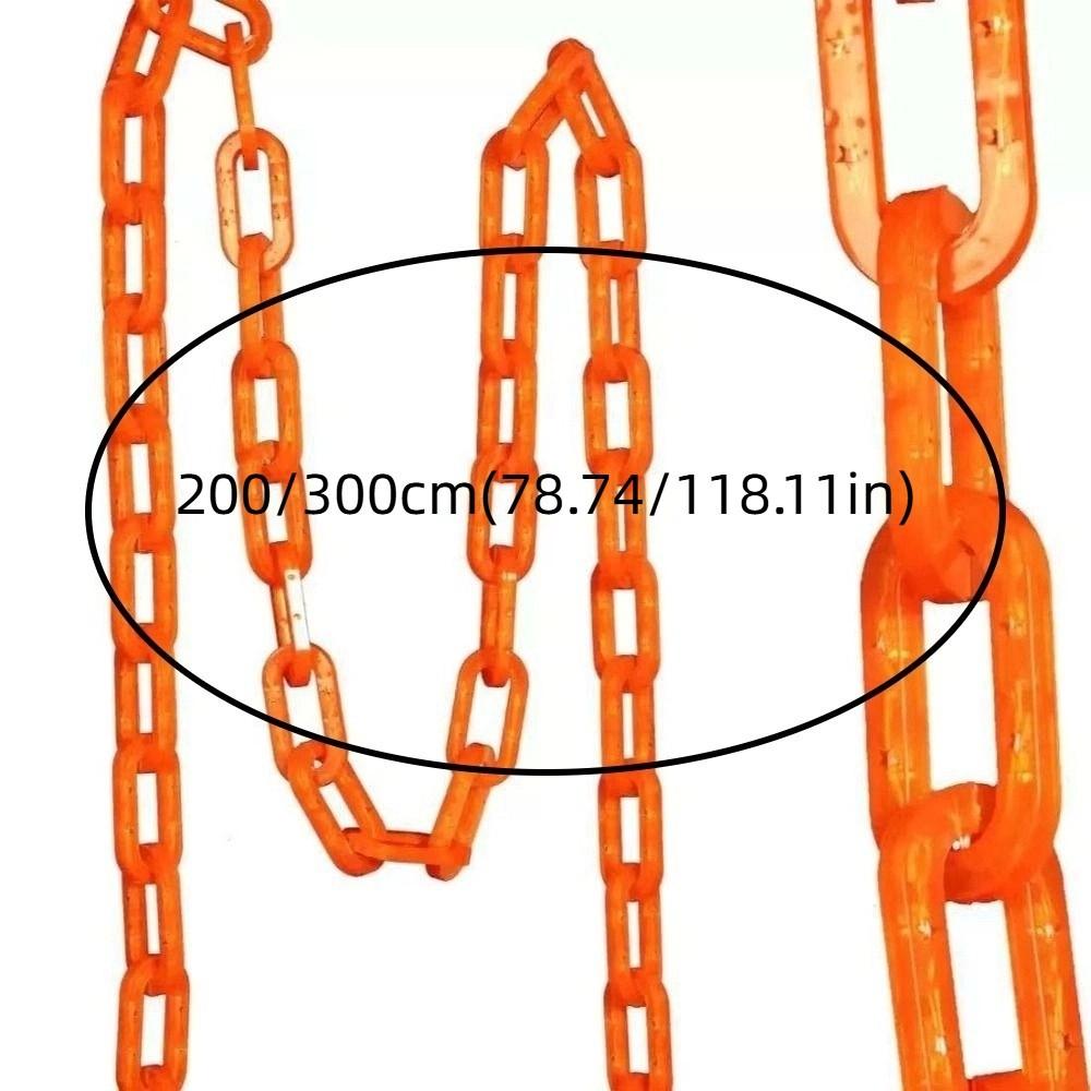 2/3M Halloween Chain Lights Plastic String Lights Luminous Halloween Chain Props  Garden Yard