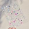 Fruit Strawberry Apple Cherry Colorful Candy Cute Rabbit Paw Popsicle Jelly 5D Nail Art Sticker Self Adhesive Manicure Decal DIY