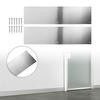 Door Metal Kick Plate Long Lasting Stainless Steel Protection Installation Suitable for Indoor and Outdoor Use