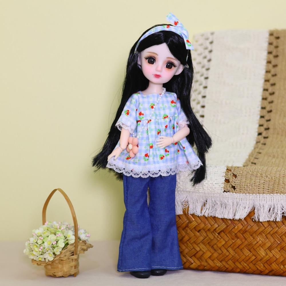 

1/6 SD 30 см Bjd кукла с одеждой, длинными волосами, принцессным макияжем, шарнирная кукла, подарок на день рождения Style 1