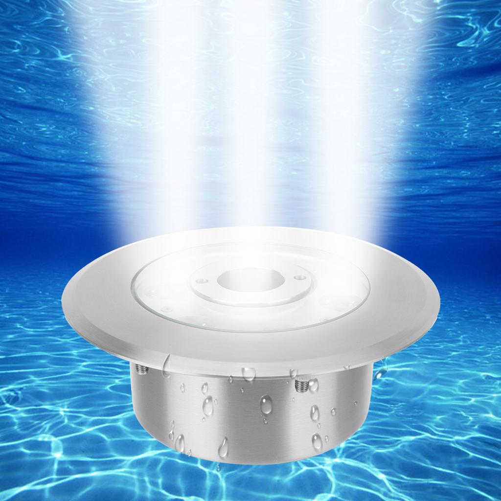 AC12V LED Underwater Lamp IP68 Waterproof Pool Light for Fountain Swimming Pool 9W White