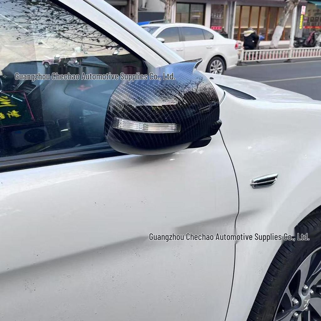 Mitsubishi ASX Eclipse Cross Carbon Fiber Rearview Mirror Cover, Horn-Shaped