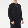 Adidas Originals Trefoil Logo Loose Shoulder Sweatshirt Men Tops Black GD2540