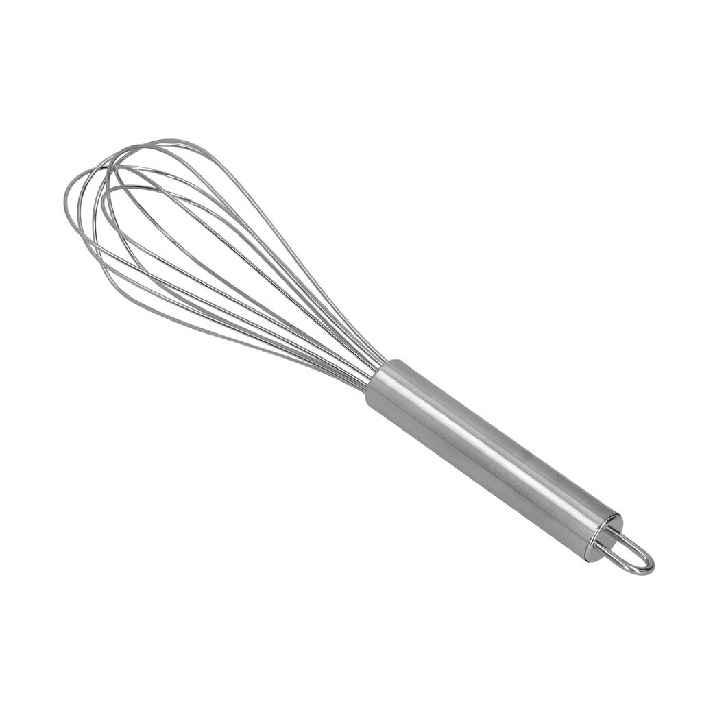 Stainless Steel Whisk Manual 6?Wire Egg Beater Home Baking for Cooking Mixing Whisking10 Inch