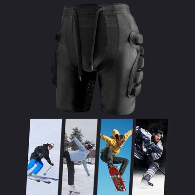 Padded Shorts Gear Black Breathable Protector Skateboard Crash Pad for Volleyball Figure Skating