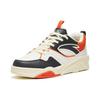 Anta Flame 3.0 Lightweight Cushioning Low Top Skateboard Shoes Men's White Orange 112248089-3