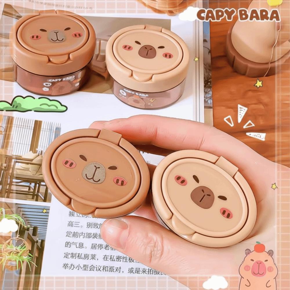 4Pcs Flip-Top Pencil Sharpener Portable Capybara Sharpener  Elementary School