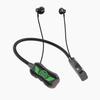 Bluetooth Neckband Headset with Color Display, Long Battery, Wireless Sports & K-Song Feature, Memory Card Slot