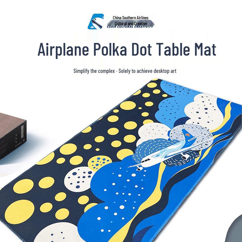 China Southern Airlines Polka Dot Art Desk Mat