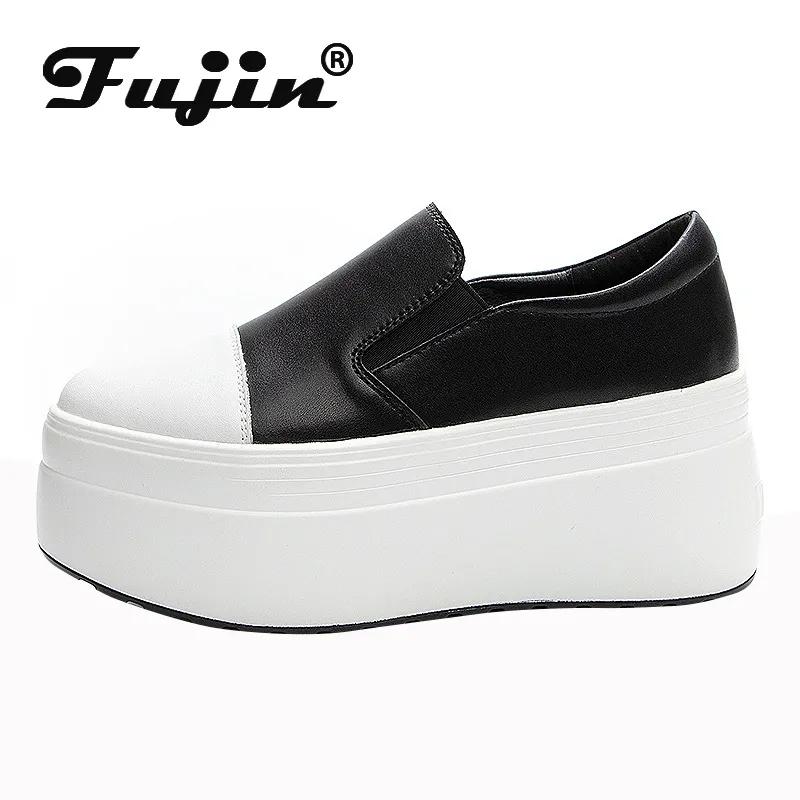 

Koznoy/8 см, новые этнические туфли из натуральной кожи для отдыха, без шнуровки на платформе, осенняя танкетка Spting, оригинальные туфли Мэри Джейн, эластичные женские туфли-лодочки