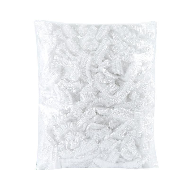 Disposable plastic wrap cover, household portable plastic wrap cover, elastic shower cap style vegetable cover
