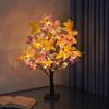 Birch Tree Silver Colorful Butterfly Tree Lights Christmas Decoration Supplies