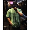 Myba Men's Elastic Muscle Training Short-Sleeve Summer Fitness T-Shirt for Running