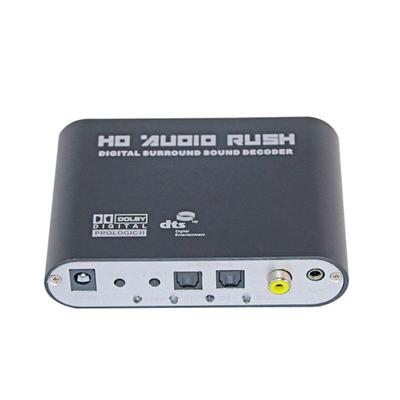 Optik/Koaksiyelden Analoga Dönüşümlü DTS Dolby AC3 5.1 Kanal Ses Dekoderi