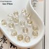 Sparkling Galaxy Gold Retro Heart & Star Beaded Acrylic Bracelet/Necklace Kit