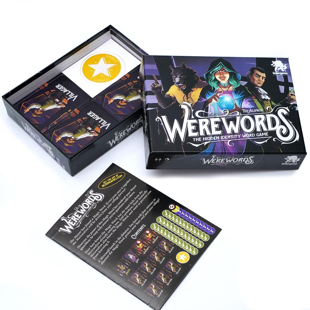 Werewords Board Game Fun for Families Engaging Social Deduction Party Game