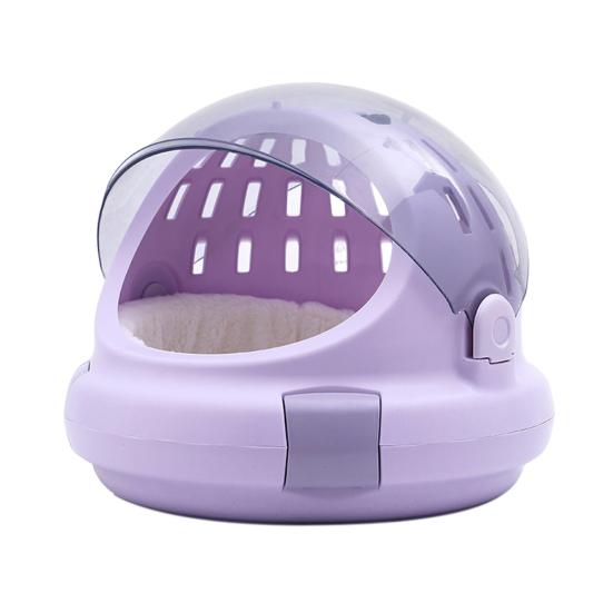 Space Capsule Pet Carrier with Pad Small Breathable Car Mounted Pet Travel Carrier for Dogs And Cats Within 10lbs